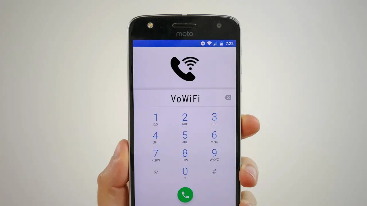 O que significa o ícone do telefone wi-fi?